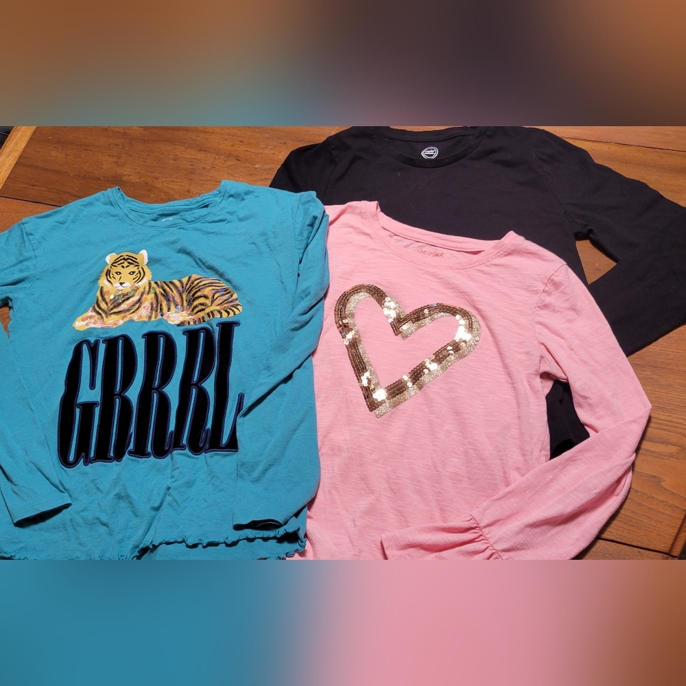 Girls Long Sleeve Shirts